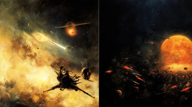 Two space wars between aliens have occurred in the past according to an Oxford scientist