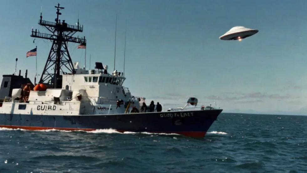 In 1988, the US Coast Guard had an encounter with UFOs.